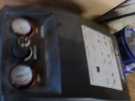 Husky electric air compressor 60 gallon/150max psi portable on wheels