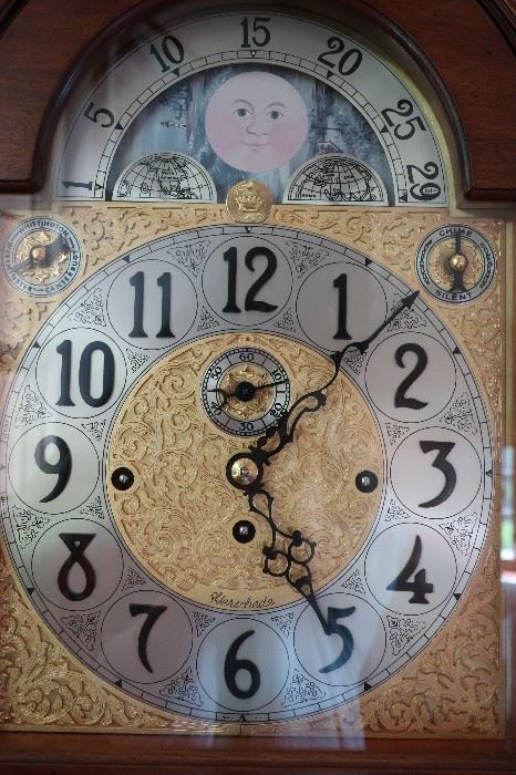 Herschede Grandfather Clock #120 Alexander Hamilton