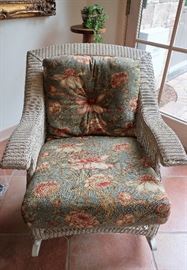 Lloyd Loom Wicker Rocking Chairs