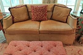 Upholstered “Hickory Chairs” Sofa/Loveseat