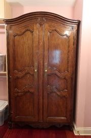 Large Baker Furniture Oak Armoire