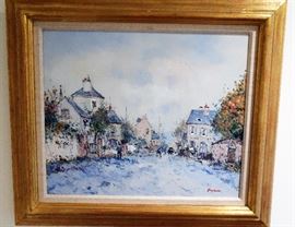 Signed Painting By JP Dubord