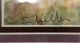 Signed C. Scheller