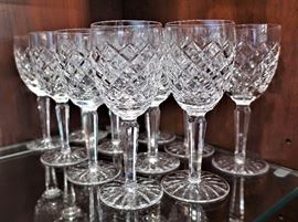 Waterford Crystal Goblets, Wine Glasses