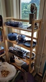 Le Crueset Dutch Oven.. Frying Pan..Sauce Pan and Trivet 