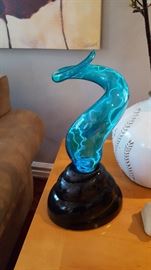 Very cool table lamp with lightening movement