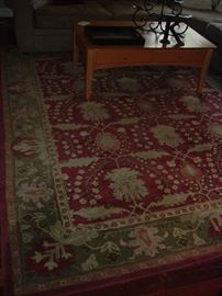 Pottery Barn 8x10 100% Wool Area Rug