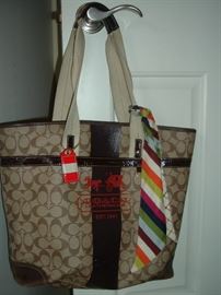 Authentic Coach Tote