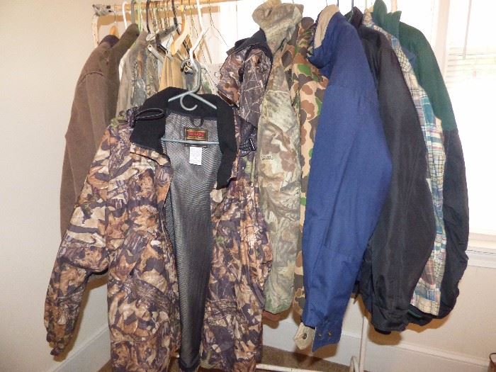 Hunting Camo & other jackets 