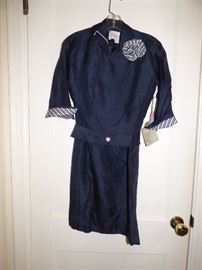 Vintage 2 piece suit by "Tailored Junior" with original tags