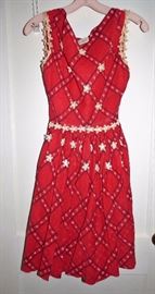 Vintage "daisy" dress with Doris Dodson tag