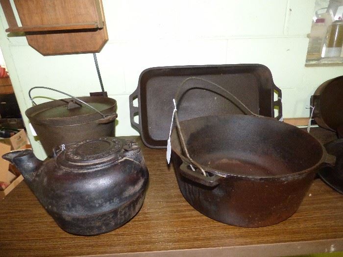 Vintage Cast Iron cook ware