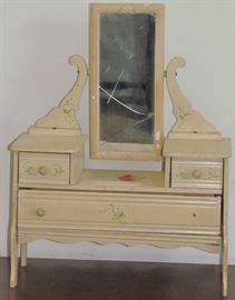 Vintage Doll Vanity Dresser
