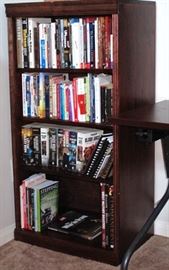 OSP Office Star Products Cherry Finish all Wood Matching Bookcase (48"H x 24"W x 16"D) with 3 Adjustable Shelves (1 of 2)