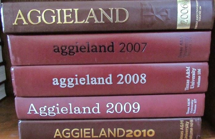 Texas A&M "Aggieland" Yearbooks (2006-2010)