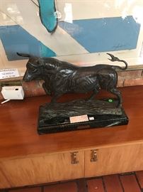 Kent Ullberg "Toro Bravo" bronze