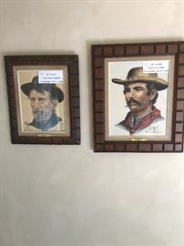 Joe Grandee, Texas Ranger, "Capt. Dan W. Roberts" and "Sergeant Ira Allen" 