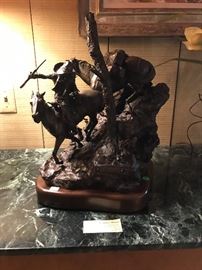 G. Harvey "Those That Plunder" bronze