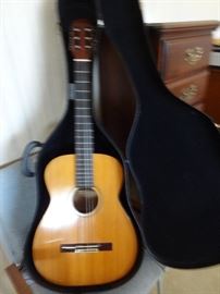 LIKE NEW ACOUSTIC GUITAR AND CASE