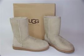 Lot 29. Ugg Classic Short Sand Boots