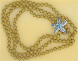 Lot 147. Stella & Dot Necklace with Brooch Pendant