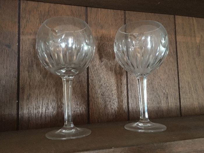 2 Waterford glasses