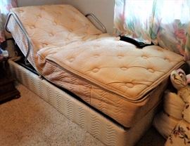 Twin Adjustable Bed w/Dreamwell Mattress