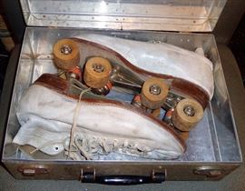 Roller Skates in Carrying Case