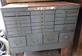 22 Drawer Metal Storage Cabinet