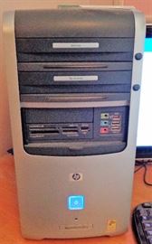 HP Computer w/Monitor, Keyboard, and Mouse