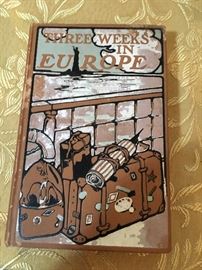 European travel guide from 1904 - great condition!