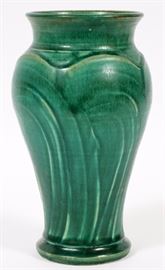 Lot#1064, PEWABIC POTTERY VASE, H 8.5" DIA 5" Marked on the underside "Pewabic Pottery 2012 SWB".