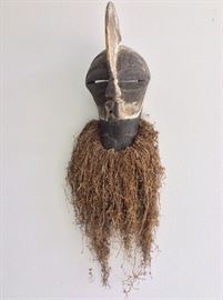 African mask. Songye Tribe. 30" length. 