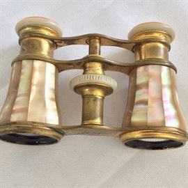 Lemaire Mother of Pearl Opera Glasses. 