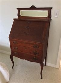 Antique Secretary Desk. 