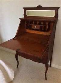 Antique Secretary Desk. 