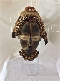 African Headdress from the Dan Tribe. 