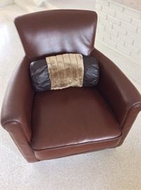 Leather Chair. 