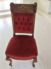 Antique Victorian Chair. 