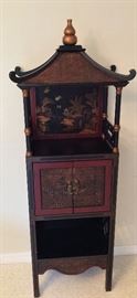 Chinese Pagoda Display Shelf. 