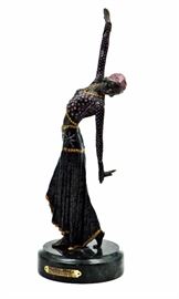 DECO DANCER BY DEMETRE CHIPARUS
