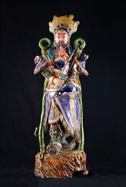 CERAMIC POTTERY FIGURINE
