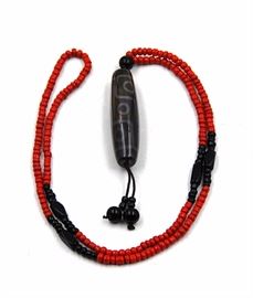DZI BEAD NECKLACE
