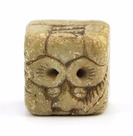 ARCHAISTIC BLANK STONE STAMP
