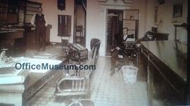 right side of this photograph from 1907 shows a counter much like the one for sale.