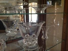 Stuben art glass collection 