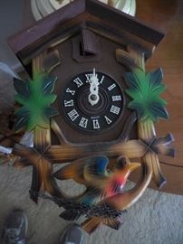 Vintage German Cuckoo Clock..needs to be put together.