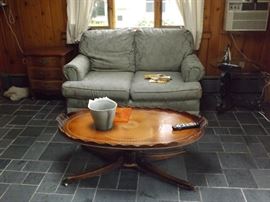 Leather To Coffe Table