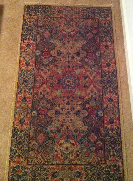 vintage Kirman Karastan Multi Panel wool rug
2' x 4'
$275.00