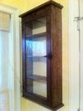 antique wall cabinet